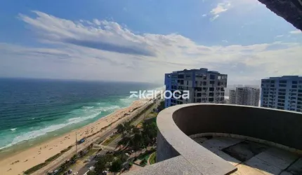 Cobertura com 1 dormitório à venda, 103 m² por R$ 1.400.000 -  Avenida Lúcio Costa - Barra da Tijuca - Rio de Janeiro/RJ