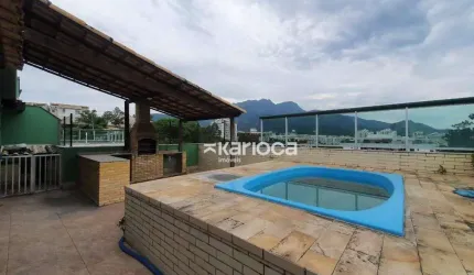 Cobertura com 5 dormitórios à venda, 261 m² por R$ 890.000,00 - Freguesia de Jacarepaguá - Rio de Janeiro/RJ