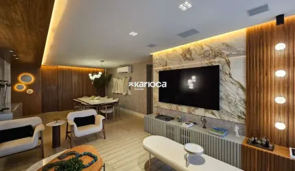 Apartamento Majestic -  Sol passante - 3 Suítes plenas - Finamente decorado e reformado - Barra Olímpica - RJ