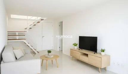 Cobertura 2 quartos, sendo 1 suíte, 140 metros na Freguesia