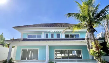 Linda casa em condomínio de 1.000m2 com 6 quartos - Barra da Tijuca