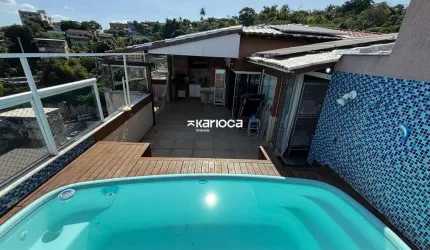 Linda Cobertura Duplex de 155m² Freguesia