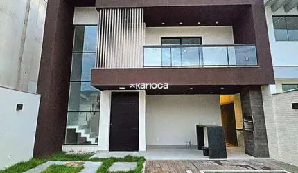 Casa com 4 Suítes em Condomínio Fechado em Vargem Pequena
