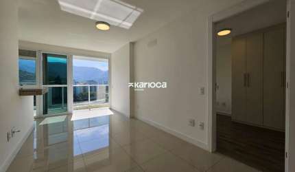 Apartamento para alugar com 79m², 2 suítes com armário e 1 vaga de garagem.
