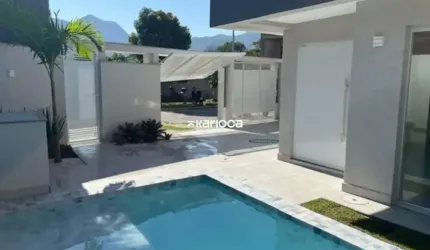 Casa Triplex Moderna 4 Suítes Piscina Próx. Américas Shopping | Condomínio Completo e Segurança 24h
