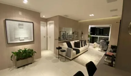 Apartamento mobiliado para locação em Alphaville