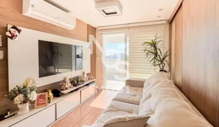 Apartamento mobiliado com 03 dormitórios e terraço no Panazzolo.