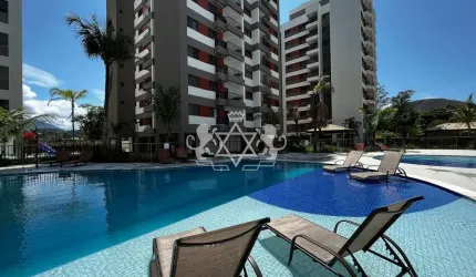 Apartamento à venda 2 DORMS SENDO UMA SUÍTE, lazer completo na MARTIM DE SÁ, Caraguatatuba litoral