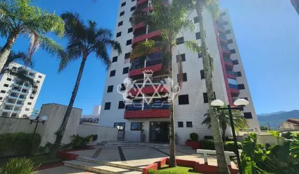 Apartamento à venda com vista mar na Martim de Sá, 100 metros da praia -Caraguatatuba, SP