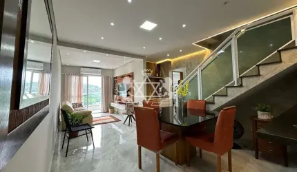 Cobertura duplex 166 m2 à venda, Cidade Jardim, Caraguatatuba, SP