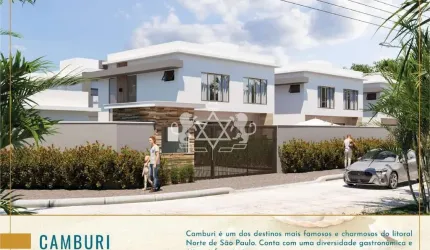 Sobrado em Condomínio com piscina privativa à Venda, Camburi, São Sebastião, SP