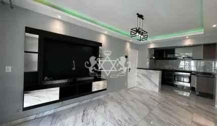 Apartamento com acabamento impecável,  Suíte e Vista para o Mar à Venda, a Poucos Passos da Praia -