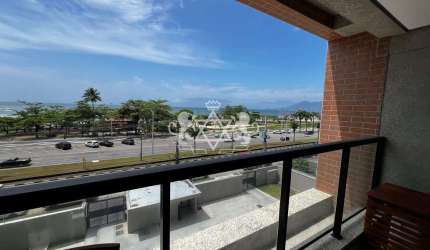 Apartamento 1 dorm Frente Mar à venda, Praia do Indaiá, Caraguatatuba, SP