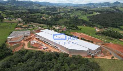 Galpão Industrial Logístico para Locação - 3.700 m² - Rod. Fernão Dias - Extrema - MG