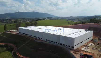 Galpão Industrial Logístico para Locação - 2.416 m² - Rod. Fernão Dias - Extrema - MG