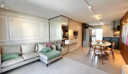 Impecável apartamento mobiliado no Madureira