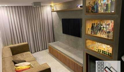 Apartamento 2 Dormitórios (67m²), 1 Suite, Terraço, 1 Vaga. Impecável, clean e muito aconchegante