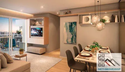 Apartamento 3 Dormitórios (66m²), 1 Suíte, Terraço, 1 Vaga. A 400 metros da estação Sacomã do metrô