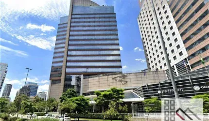 Conjunto Comercial (536m²), 4 Banheiros, 6 Vagas. Totalmente mobiliado. Ao Lado do Shopping Vila Olímpia