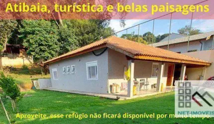 Casa 2 Dormitórios (150m²), 2 Suítes, 4 Vagas. Atibaia, cidade turística, charmosa e excelente qualidade de vida