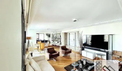Apartamento 4 dormitórios (265m²), 4 suítes, Varanda, 4 vagas. Próximo do Shopping Ibirapuera