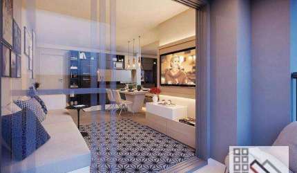 Apartamento 1 Dormitório (51,61m²), 1 Banheiro Social, Terraço, 1 Vaga. Próximo da estação Eucaliptos do metrô