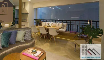 Cobertura Duplex 3 Dormitórios (247,39m²), 3 Suítes, 4 Vagas. Próximo dos Shoppings Jardim Sul e Morumbi Town