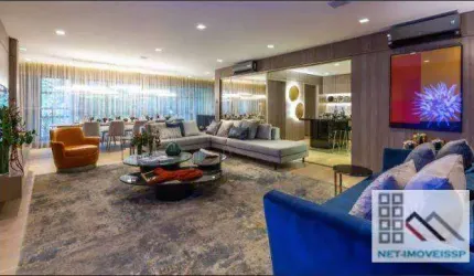 APARTAMENTO DUPLEX 3 DORMITÓRIOS (269m²), 3 SUÍTES, VARANDA, 3 VAGAS. A POUCOS METROS DO PARQUE IBIRAPUERA