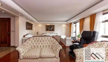 Apartamento 4 Dormitórios (187,64m²), 1 Suíte, 4 Varandas, 2 Vagas. Próximo do Shopping Anália Franco