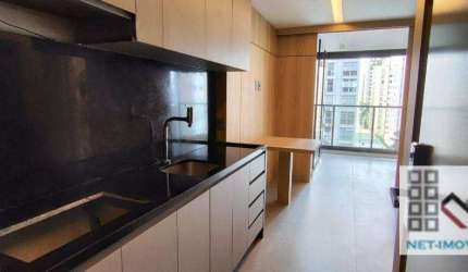 Studio 1 Dormitórios (27m²), 1 Banheiro Social, Mobiliado. Você entre os Bairros mais Nobres da Cidade