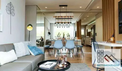 Apartamento 3 Dormitórios (81,42m²), 1 Suíte, 2 Terraços, 2 Vagas. Próximo da estação Conceição do metrô