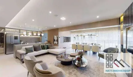APARTAMENTO 3 DORMITÓRIOS (145m²), 3 SUÍTES, VARANDA GOURMET, 2 VAGAS. PRÓXIMO DA ESTAÇÃO EUCALIPTOS