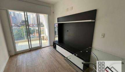 APARTAMENTO 1 DORMITÓRIO (43m²), 1 BANHEIRO, VARANDA, SEMI MOBILIADO. 1 VAGA. A 900 METROS DA AVENIDA PAULISTA