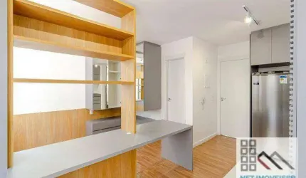 STUDIO 1 DORMITÓRIO (28M²), 1 BANHEIRO, SEMI MOBILIADO, TERRAÇO. A 300 METROS DA UNIVERSIDADE MACKENZIE