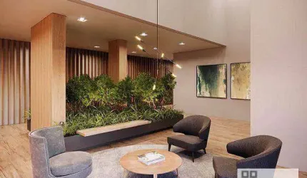 APARTAMENTO 2 DORMITÓRIOS (55,53m²), 1 SUÍTE, 1 VAGA, TERRAÇO. A 10 MINUTOS DO CENTRO DA LAPA