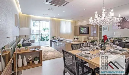APARTAMENTO 3 DORMITÓRIOS (76,44m²), 1 SUÍTE, VARANDA, 1 VAGA. A 650 METROS DA ESTAÇÃO CONCEIÇÃO