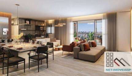 APARTAMENTO 3 DORMITÓRIOS (153,15m²), 3 SUÍTES, TERRAÇO, 3 VAGAS. PRÓXIMO DO TIETÊ PLAZA SHOPPING