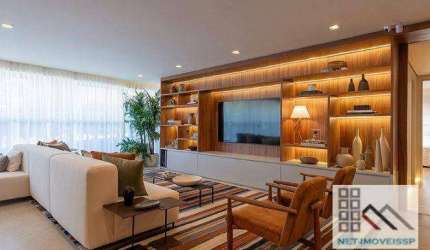 APARTAMENTO 4 DORMITÓRIOS (168m²), 3 SUÍTES, TERRAÇO, 2 VAGAS. PRÓXIMO DA ESTAÇÃO BROOKLIN DO METRÔ