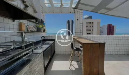 Cobertura com 264m² para vender com 03 suítes no bairro Candeias em Jaboatão Dos Guararapes