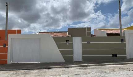 Casa para Venda em São Gonçalo do Amarante, Olho D`agua, 2 dormitórios, 1 banheiro, 1 vaga