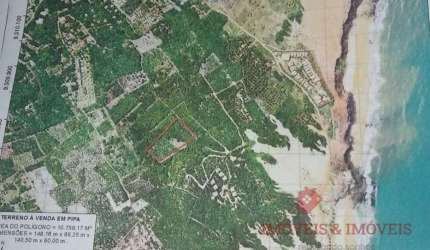 Terreno para Venda em Tibau do Sul, PIPA