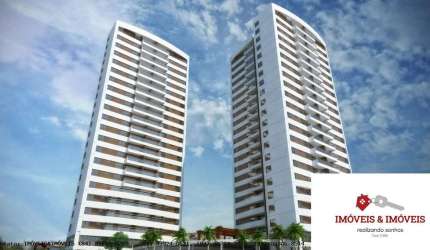 Apartamento para Venda em Natal, Capim Macio, 2 dormitórios, 2 suítes, 3 banheiros, 2 vagas