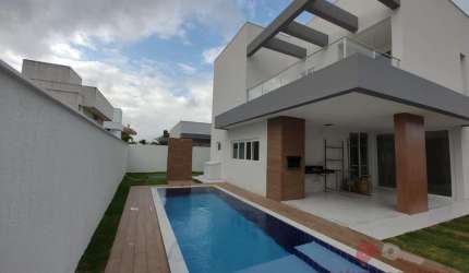 Casa em Condomínio para Venda em Parnamirim, Pium (Distrito Litoral), 5 dormitórios, 5 suítes, 7 banheiros, 4 vagas