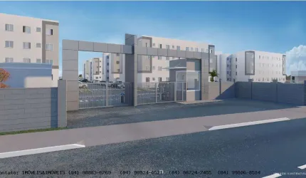 Apartamento para Venda em Parnamirim, Liberdade, 2 dormitórios, 1 banheiro, 1 vaga