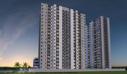 Apartamento para Venda em Natal, Ponta Negra, 2 dormitórios, 1 suíte, 2 banheiros, 1 vaga
