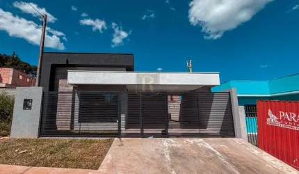 Casa para Venda em Guarapuava, Boqueirão, 3 dormitórios, 1 suíte, 2 banheiros, 2 vagas