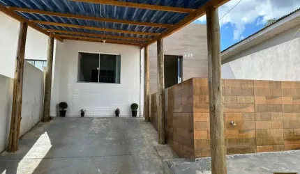 Casa para Venda em Guarapuava, Jardim das Américas, 3 dormitórios, 1 banheiro, 2 vagas