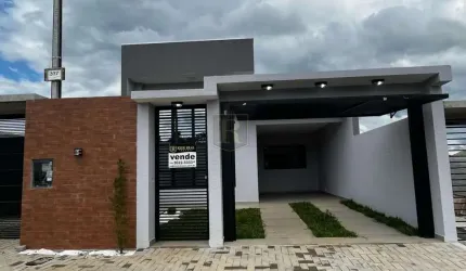 Casa para Venda em Guarapuava, Morro Alto, 3 dormitórios, 2 vagas