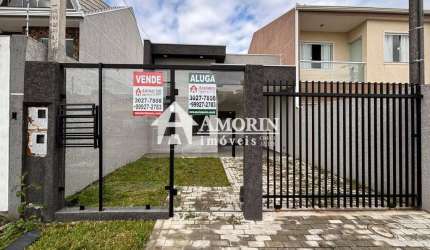 Casa térrea com 2 dormitórios à venda locação, 78 m , Fazendinha, CURITIBA - PR