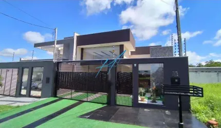 Casa à venda em Maringá, Jardim Munique, com 3 quartos, com 137 m²